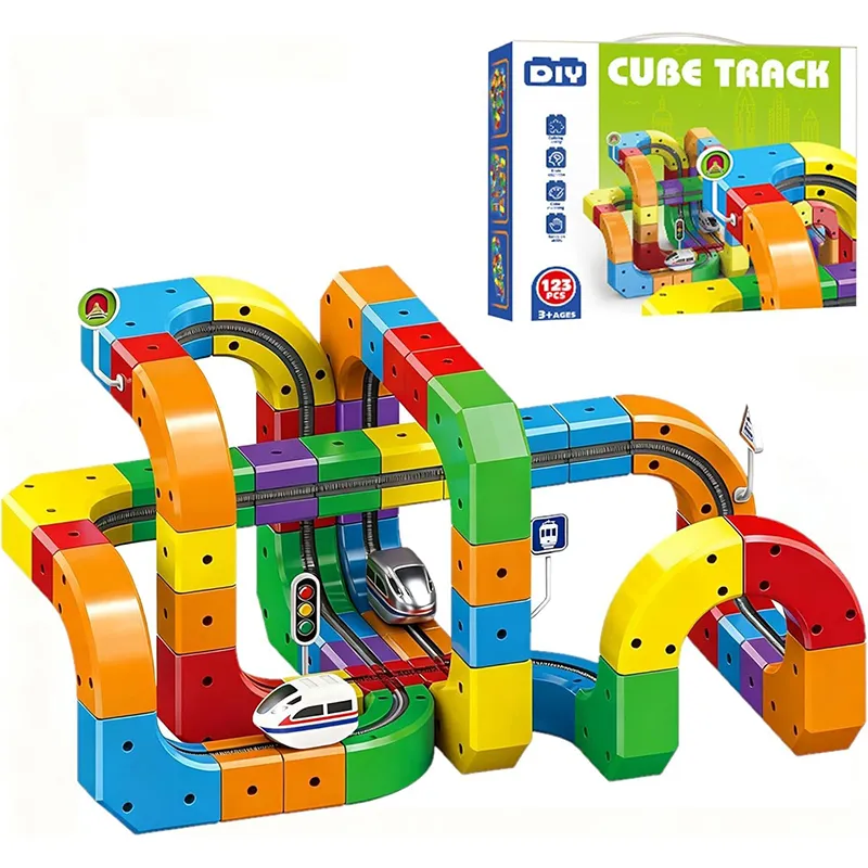 3D Gravity Rail STEM Train Set - Image 6