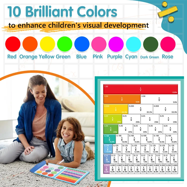 MagnaFraction Learning Book – Magnetic Fraction Puzzle Set - Image 3