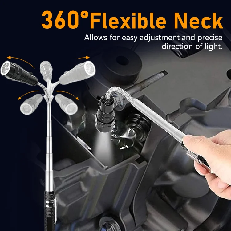 Magnetic Extendable Flashlight - Image 3