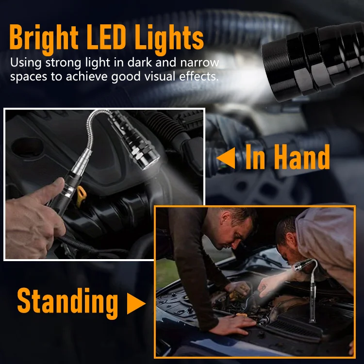 Magnetic Extendable Flashlight - Image 4