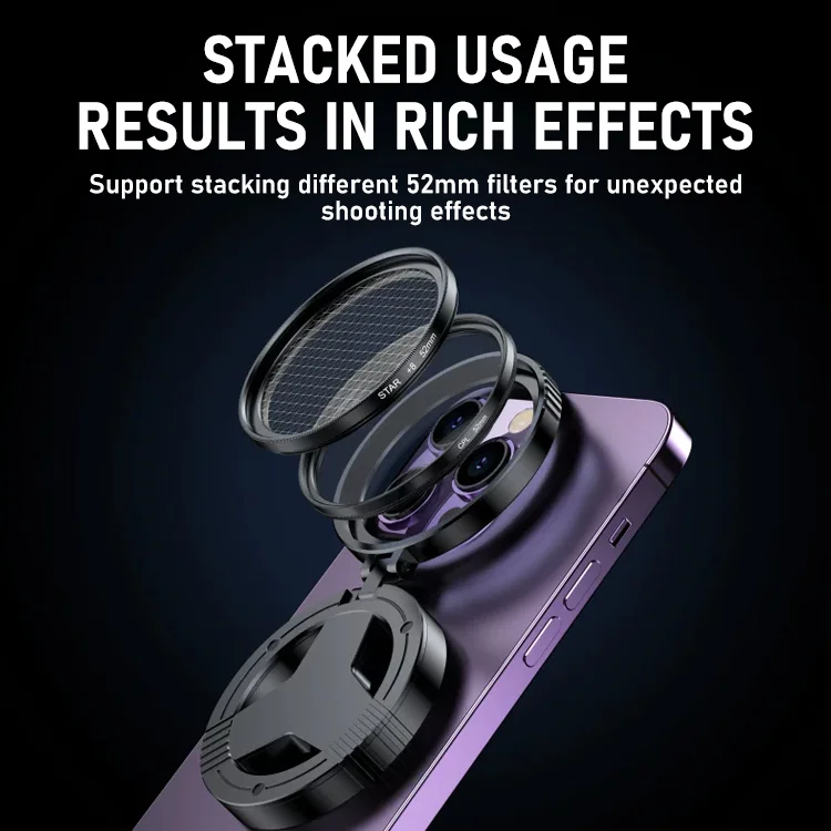 Magnetic Phone Lens Filter for Clear, Cinematic Shots - Image 2