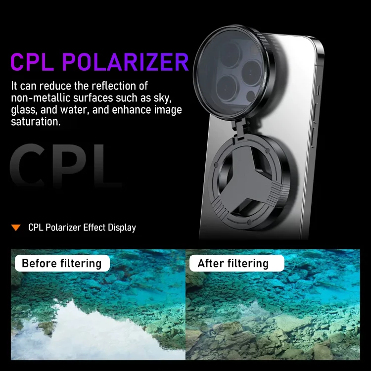 Magnetic Phone Lens Filter for Clear, Cinematic Shots - Image 3