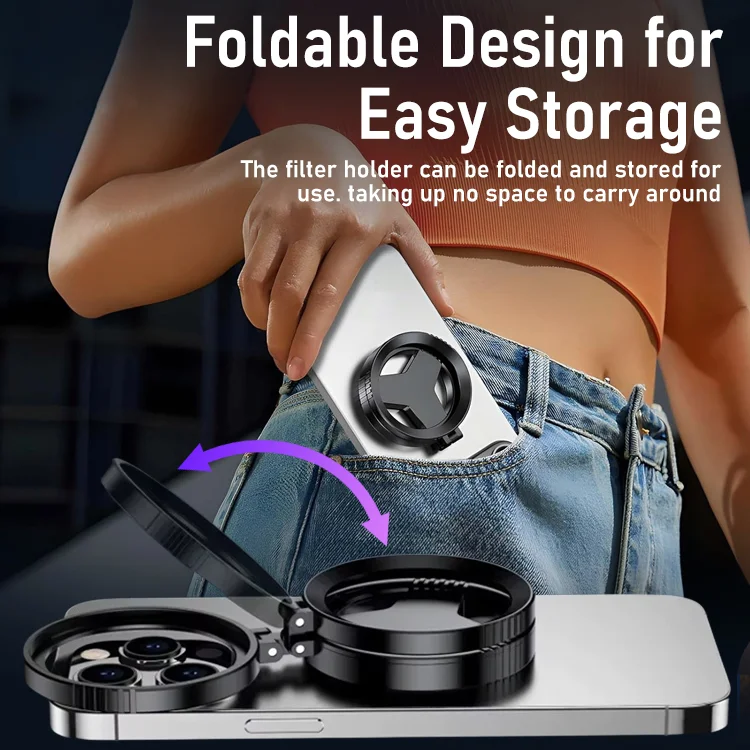 Magnetic Phone Lens Filter for Clear, Cinematic Shots - Image 4