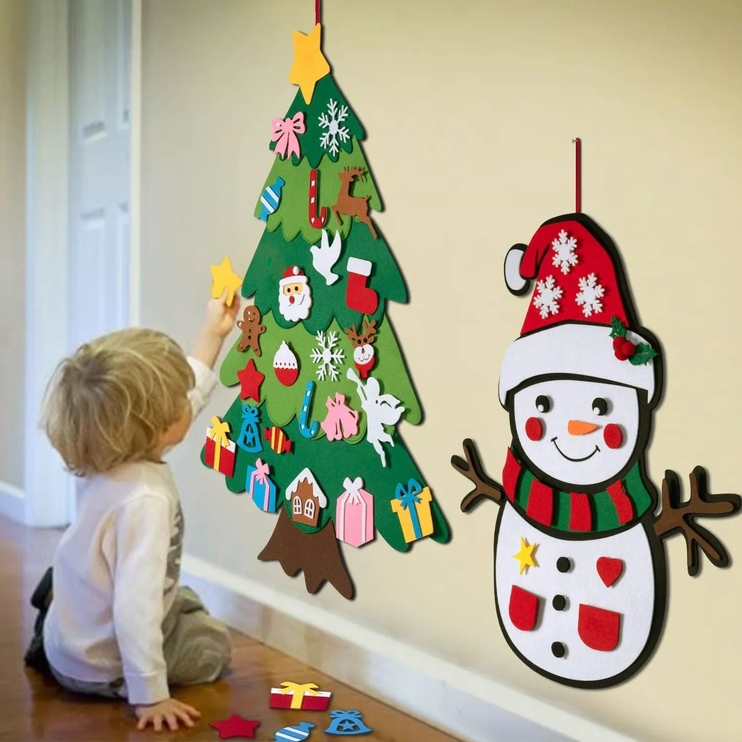 MerryCraft - DIY Felt Christmas Tree for Kids - Image 4