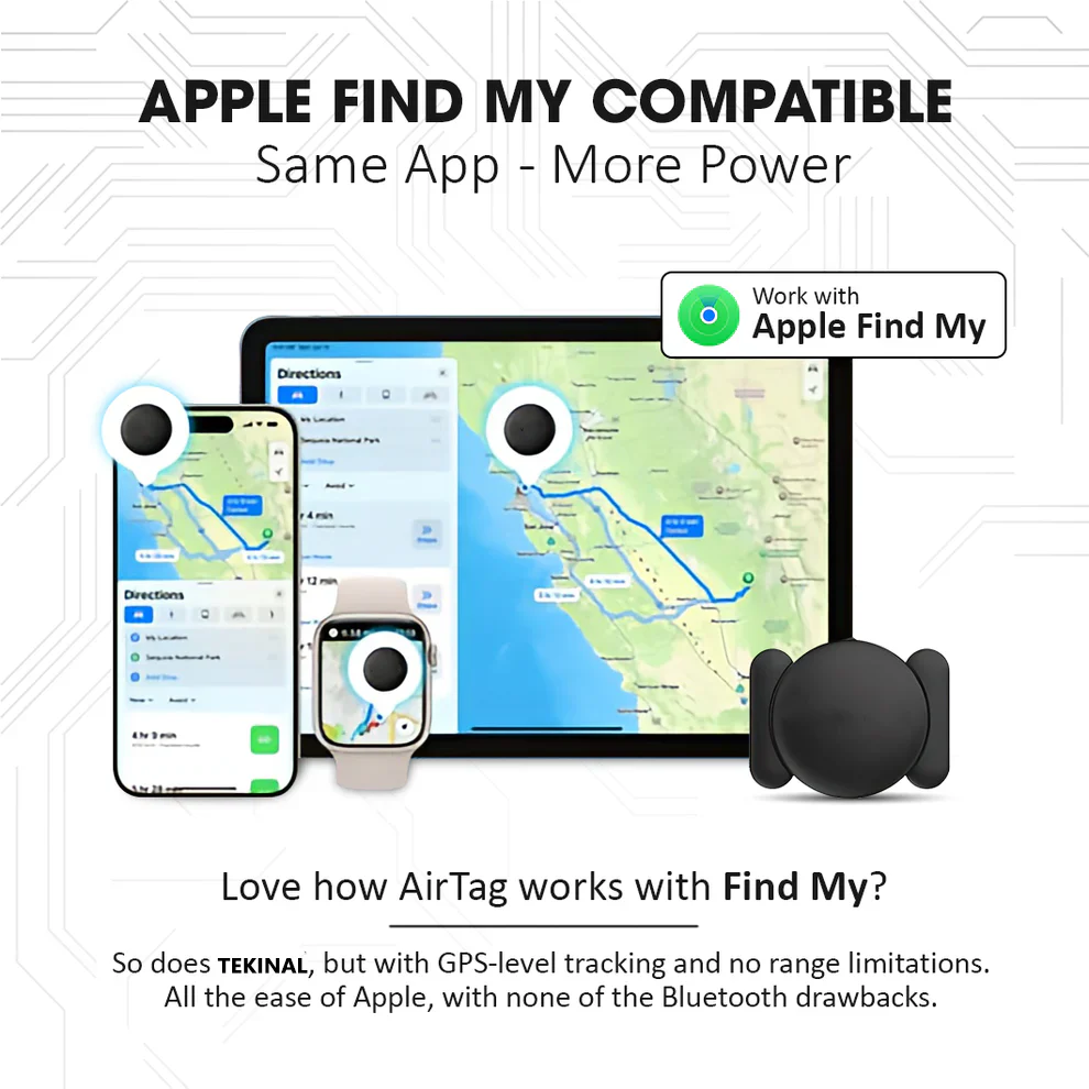 TEKINAL™ Mini Magnetic Tracker — Track Anything with Apple Find My - Image 4