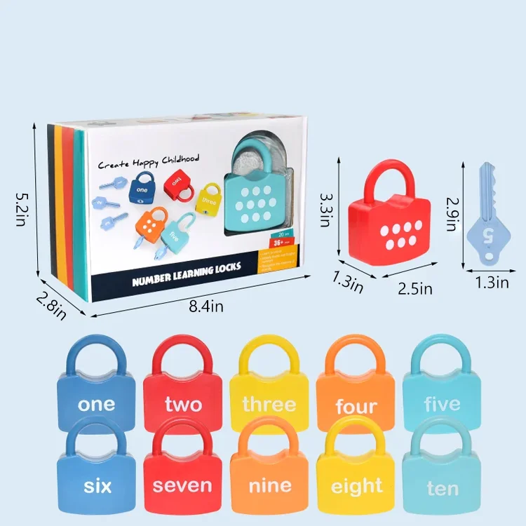 🧠 Montessori Lock & Key Learning Toy - Image 5