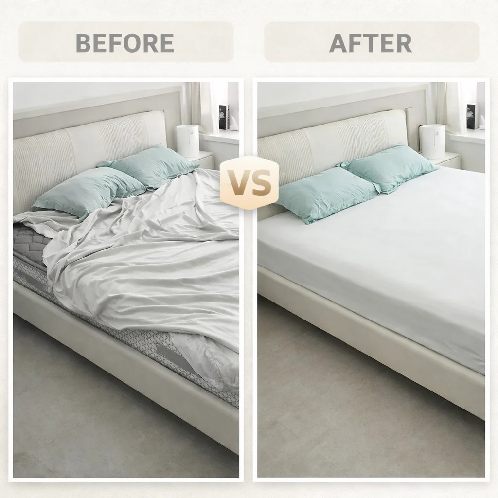 No-Slip Fitted Sheet Lock System - Image 2