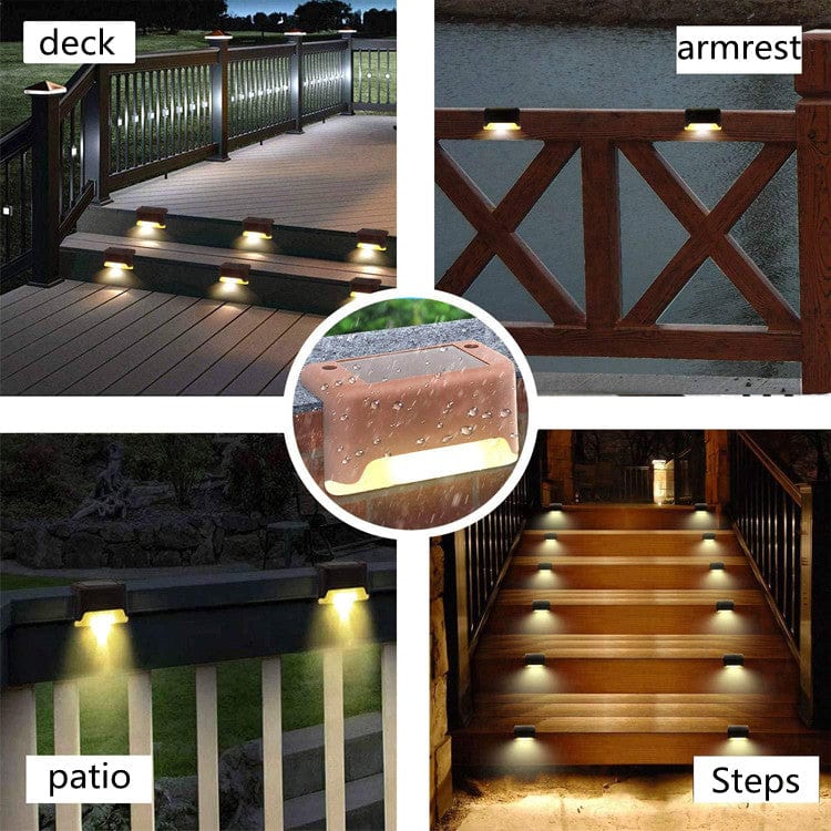 Outdoor LED Solar Powered Waterproof Stair and Garden Light - Image 8