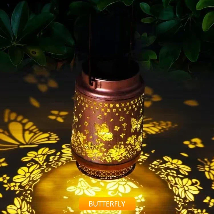 Outdoor Solar Lantern – Hummingbird, Butterfly, Sunflower, Dragonfly & Owl - Image 9