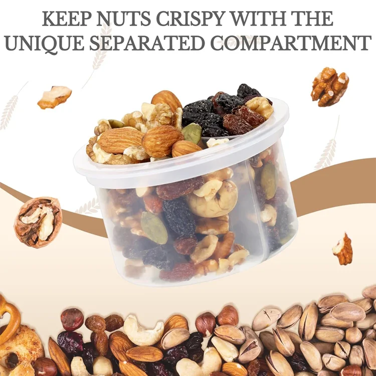 Overnight Oats Containers with Lids & Spoons - Image 2