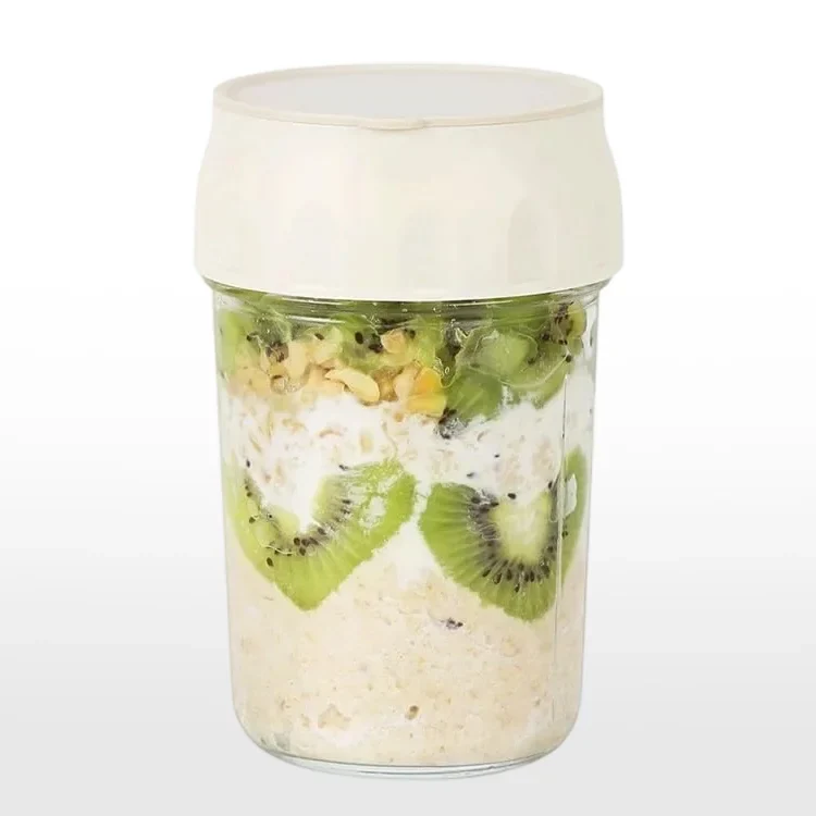 Overnight Oats Containers with Lids & Spoons - Image 6