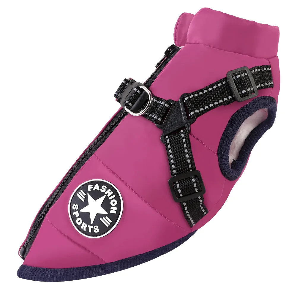 🐾 PawSnooze - Waterproof Dog Jacket with Built-in Harness ❄️ - Image 13