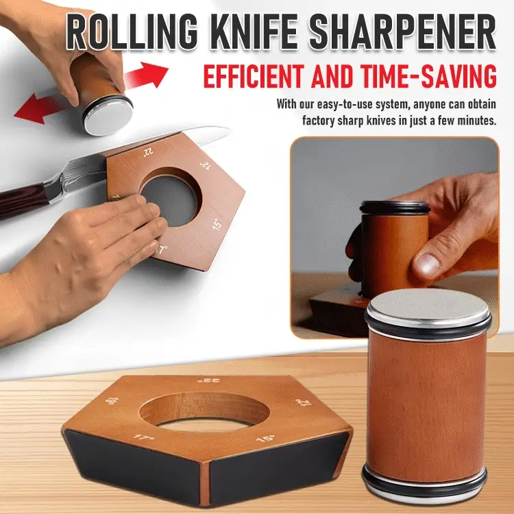 Pro 5-Angle Rolling Knife Sharpener