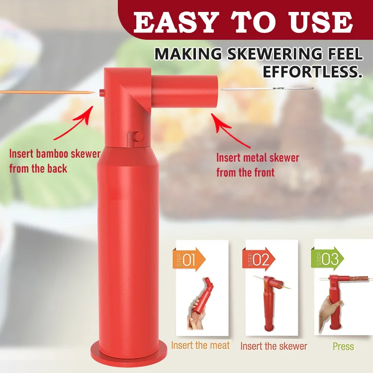 Pro Kabob Press – Easy Skewer Maker Tool - Image 3
