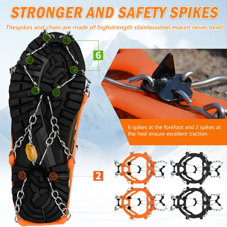 Winter Ice Cleats – Walk Safely on Snow & Ice Without Slipping - Image 2