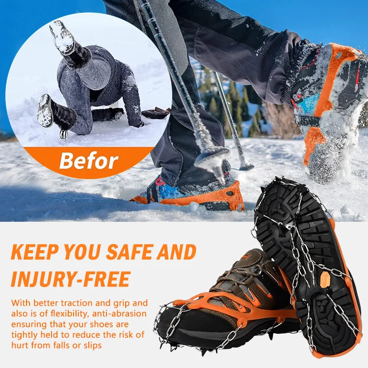 Winter Ice Cleats – Walk Safely on Snow & Ice Without Slipping - Image 3