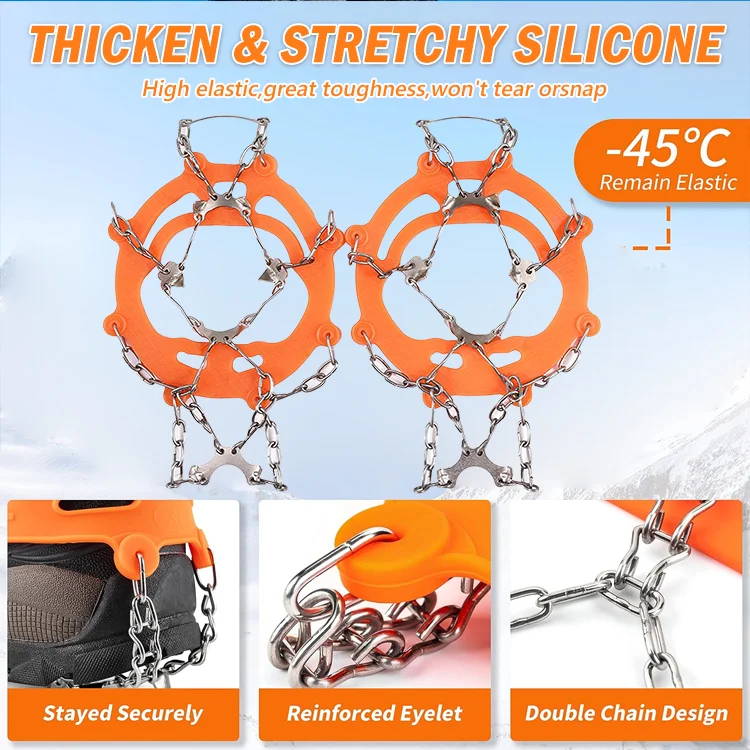Winter Ice Cleats – Walk Safely on Snow & Ice Without Slipping - Image 4