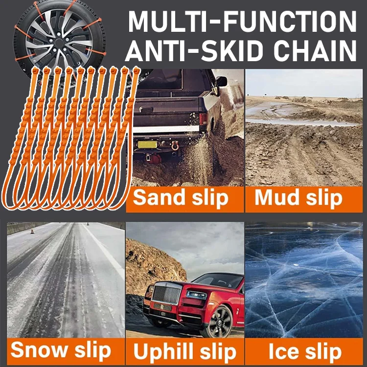 ProGrade - Emergency Tire Zip-Tie Snow Chains - Image 4