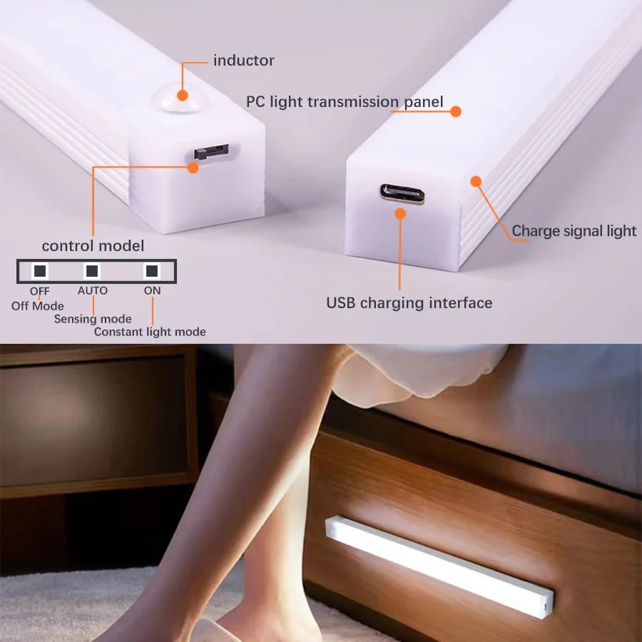 🔥LAST DAY SALE UP TO 61% OFF💡Punch-free Smart Sensor Magnetic Rechargeable LED Lights - Image 14