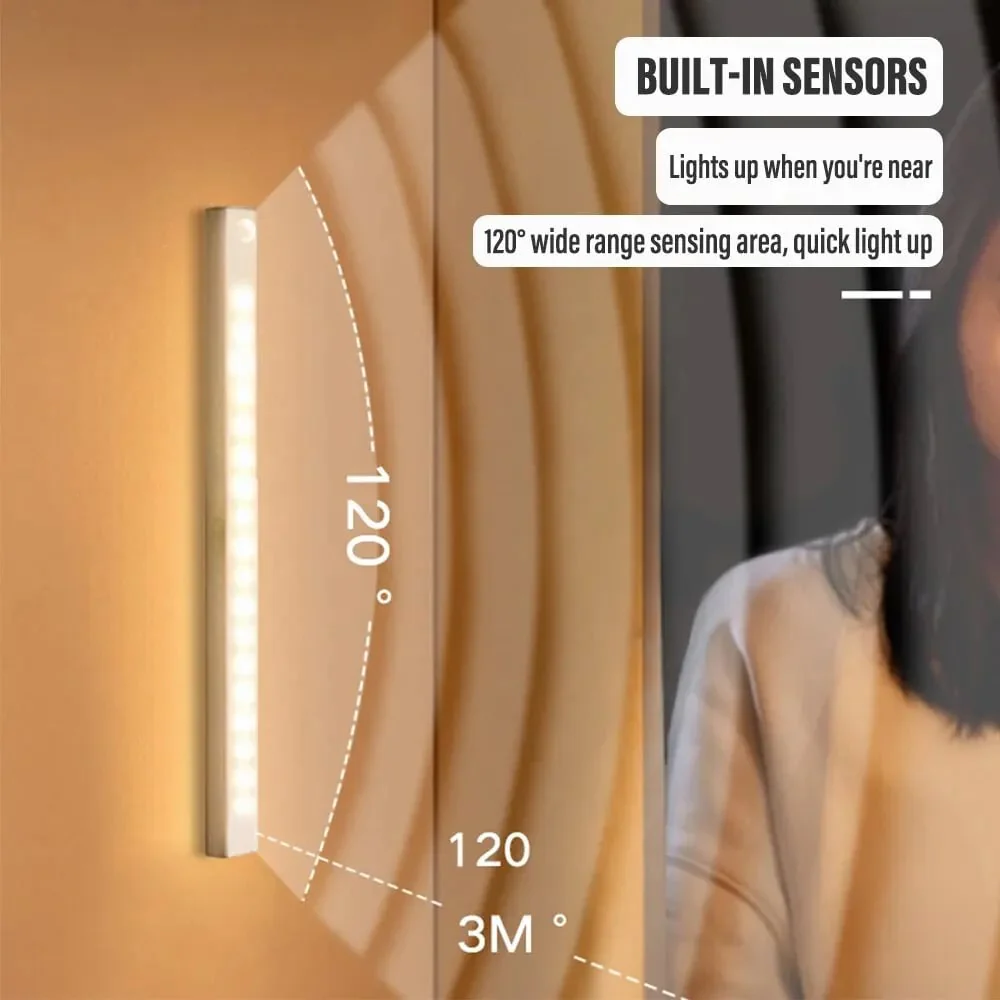 🔥LAST DAY SALE UP TO 61% OFF💡Punch-free Smart Sensor Magnetic Rechargeable LED Lights - Image 2