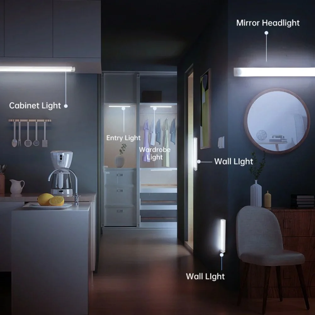 🔥LAST DAY SALE UP TO 61% OFF💡Punch-free Smart Sensor Magnetic Rechargeable LED Lights - Image 7