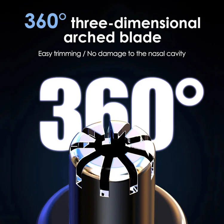 Digital Display Nose Hair Trimmer — Safe, Painless Grooming in Seconds - Image 2