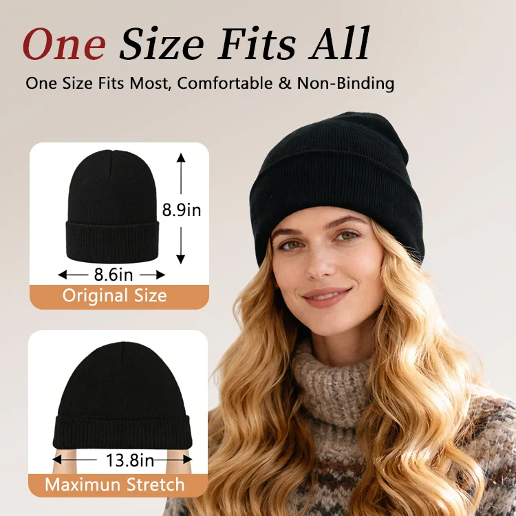 Satin-Lined Beanie — Warmth Without Static or Frizz - Image 3