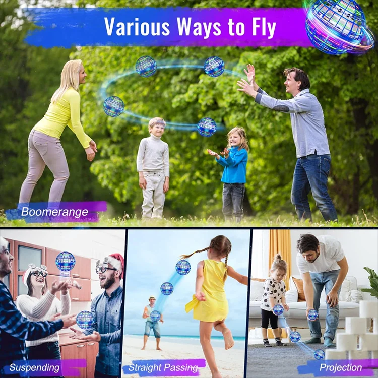 SkySpin Smart Flying Orb - Toss It. Watch the Magic Happen. ✨ - Image 4