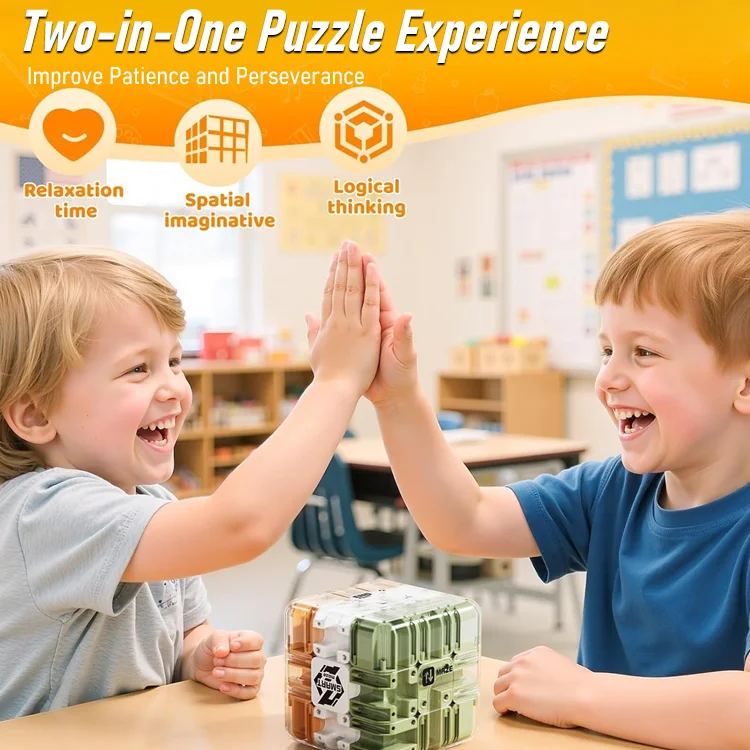 🧩SnuggyHome 3D Puzzle Maze Cube - Image 3