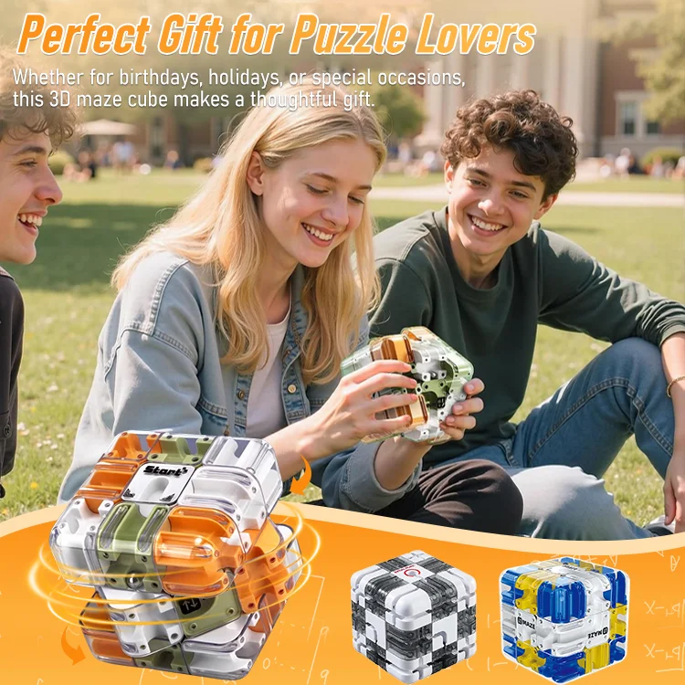 🧩SnuggyHome 3D Puzzle Maze Cube - Image 4