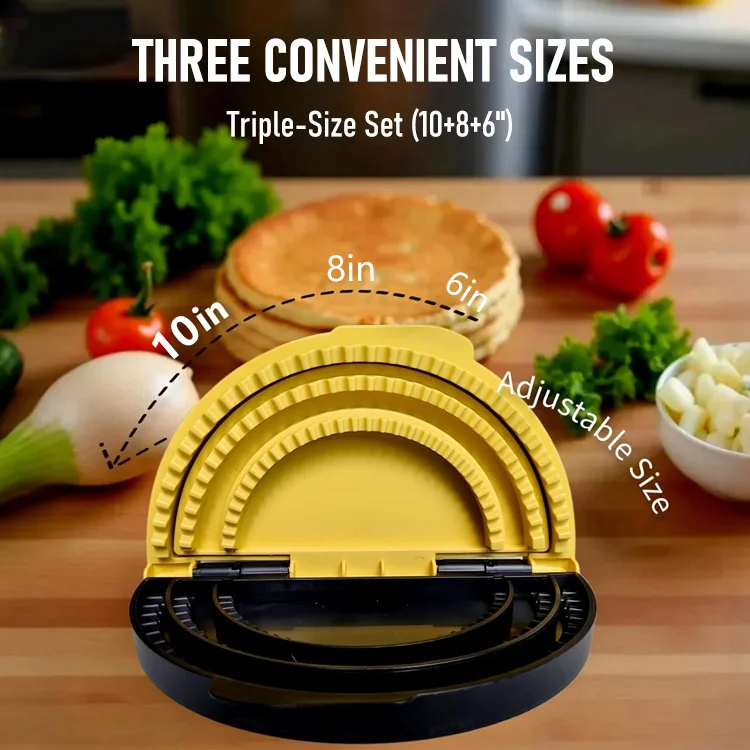 SnuggyHome CrimpPro™ 3-in-1 Tortilla Sealer - PRO Tool for Perfectly Sealed Meals in Any Size - Image 2