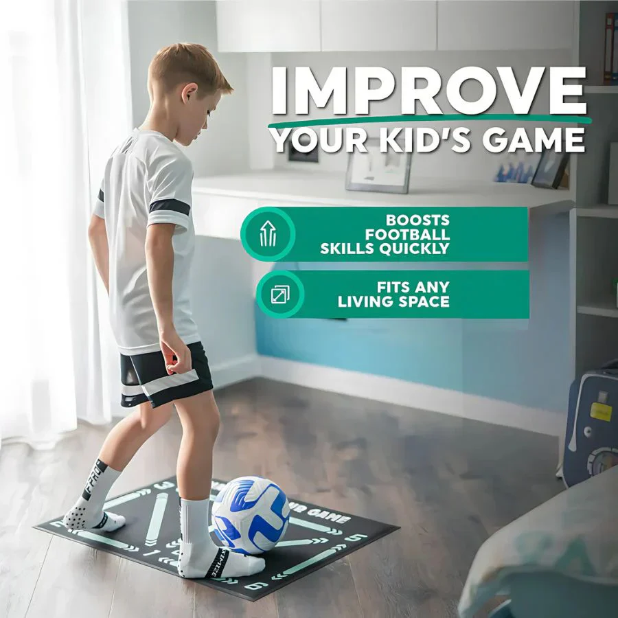 Soccer Training Mat — Improve Footwork, Speed & Ball Control Anywhere - Image 3