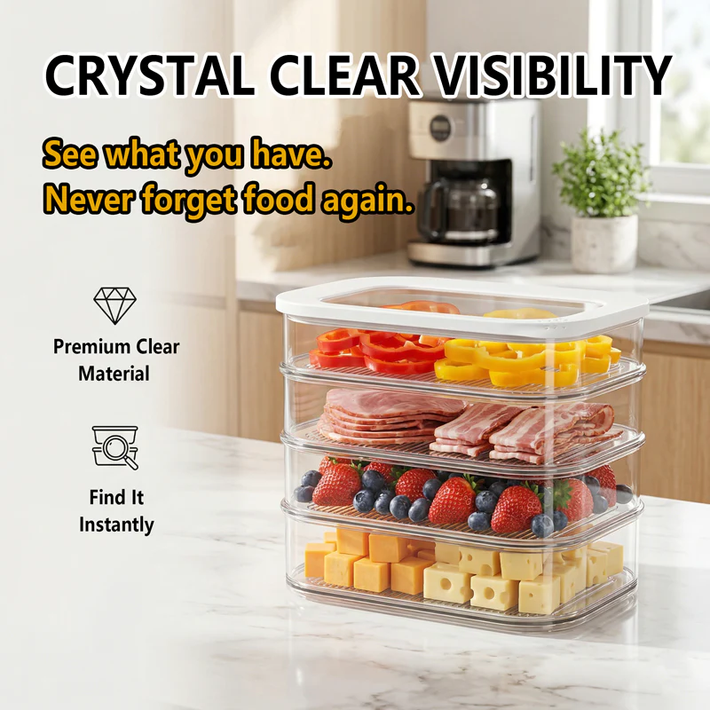 Space-Saving Multi-Layer Food Storage System - Image 4