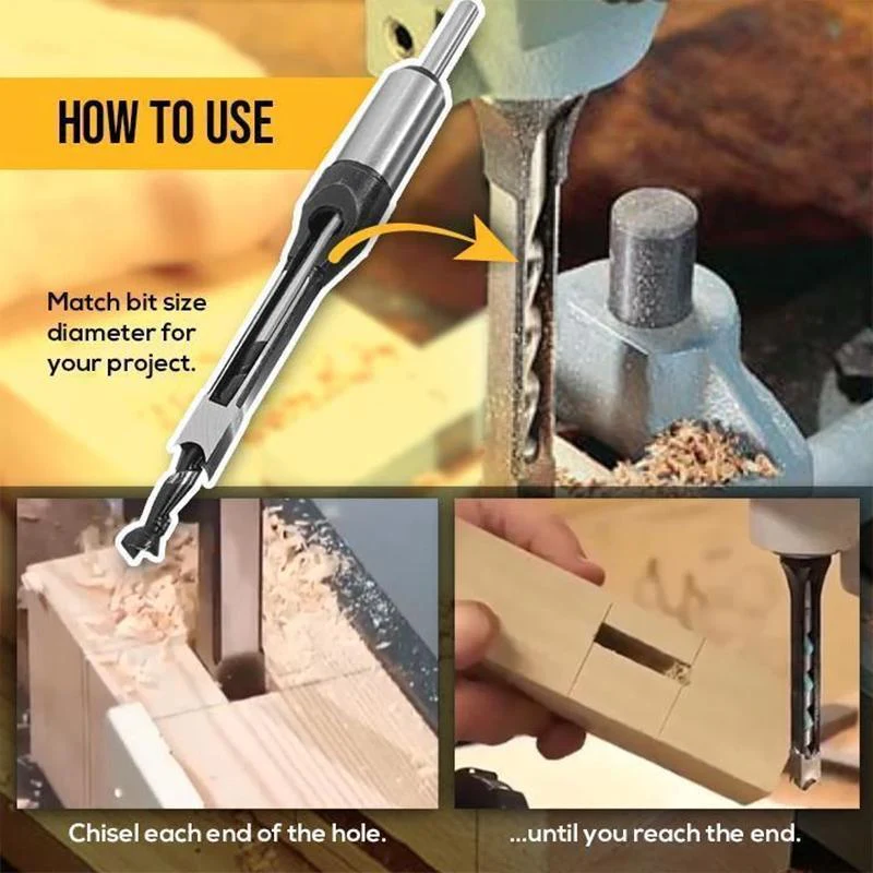 Square wood forest: Precision and performance for perfect drilling - Image 5