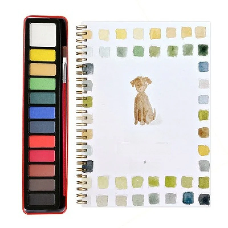 Step-by-Step Watercolor Workbook – Beginner to Confident Artist - Image 11