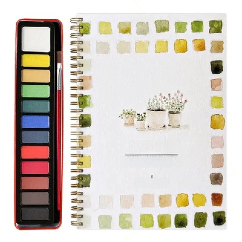 Step-by-Step Watercolor Workbook – Beginner to Confident Artist - Image 6