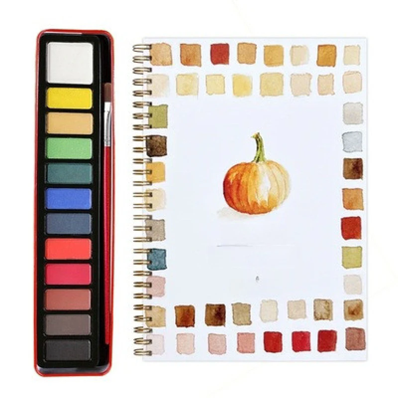 Step-by-Step Watercolor Workbook – Beginner to Confident Artist - Image 9