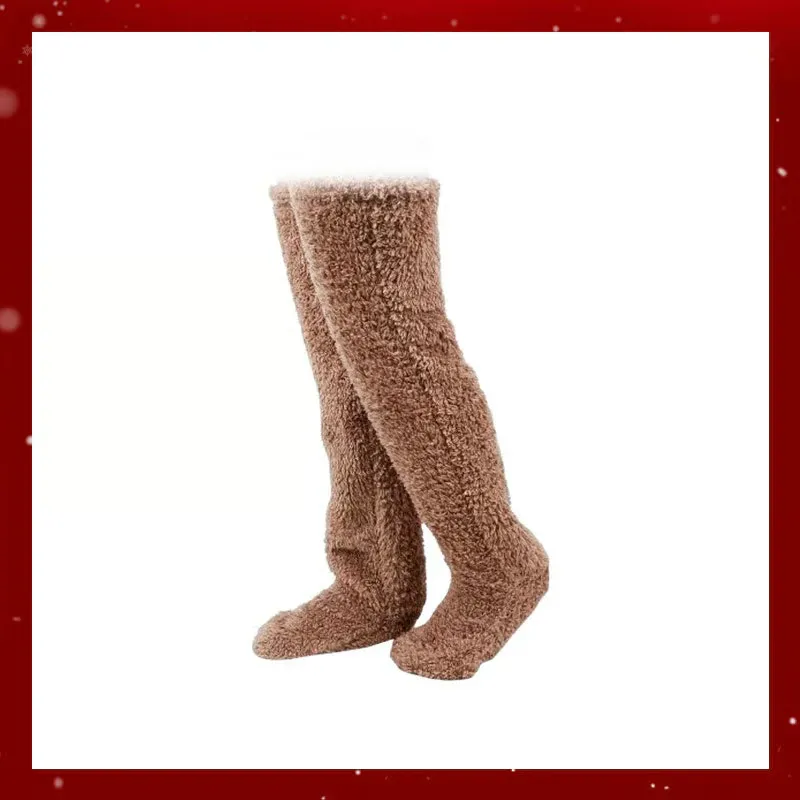 ✨ TeddyCozy - Premium Plush Thigh-High Warmers - Image 10