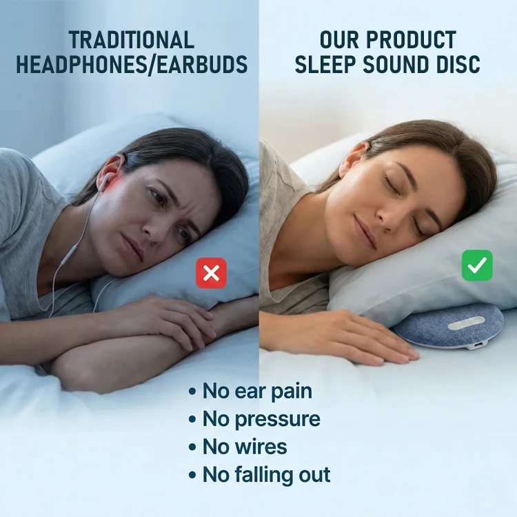 Ultra-Thin Pillow Bluetooth Sleep Speaker - Image 2