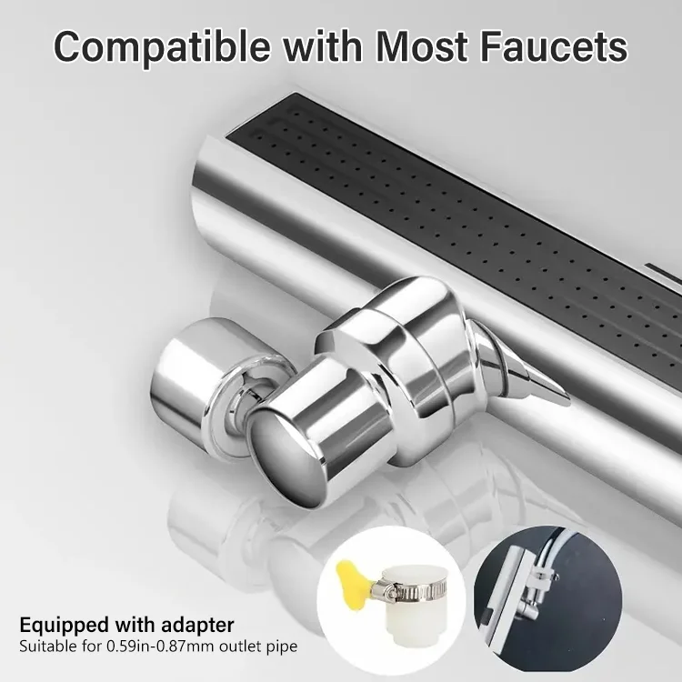 3-in-1 360° Rotating Kitchen Faucet Spray Head - Image 5