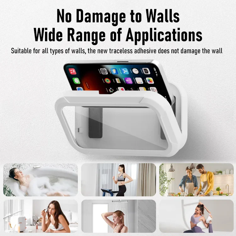 Waterproof Shower Phone Holder — Watch, Scroll & Relax Hands-Free - Image 4