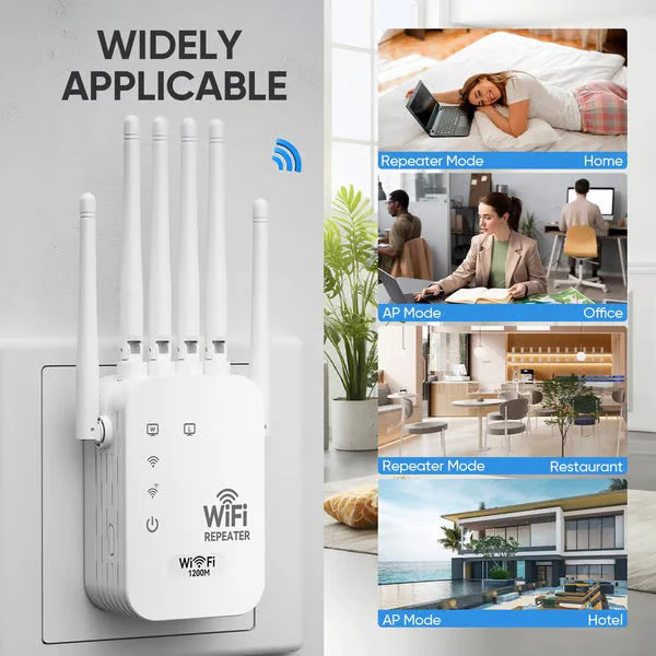 📶WiFi Extender 6-Antenna Strong Signal🚀⚡ - Image 3