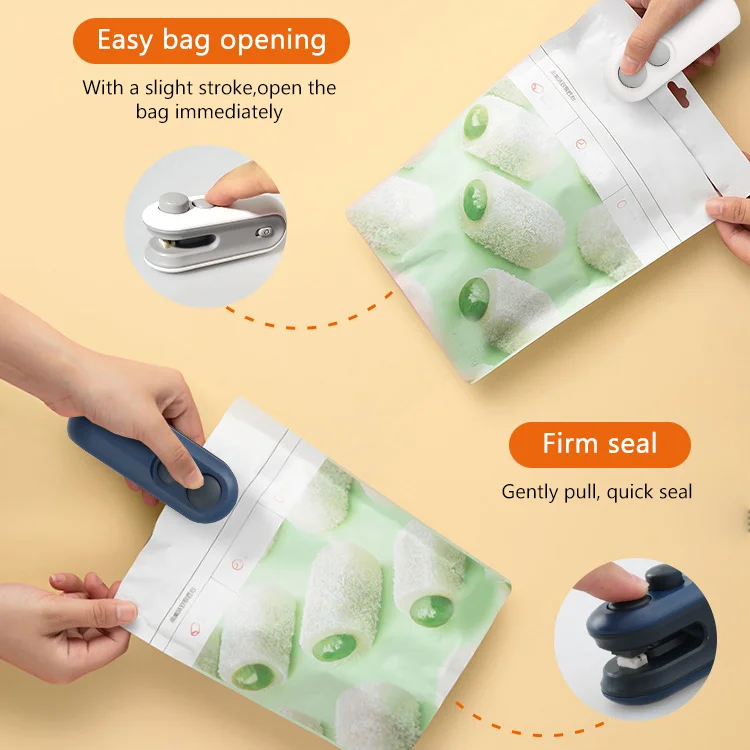 ZipNSeal - 2-in-1 Mini Bag Sealer & Cutter - Image 2